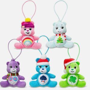 Care Bears Holiday Plush - Miniature Plush Figure Suffed Animal Xmas Ornament